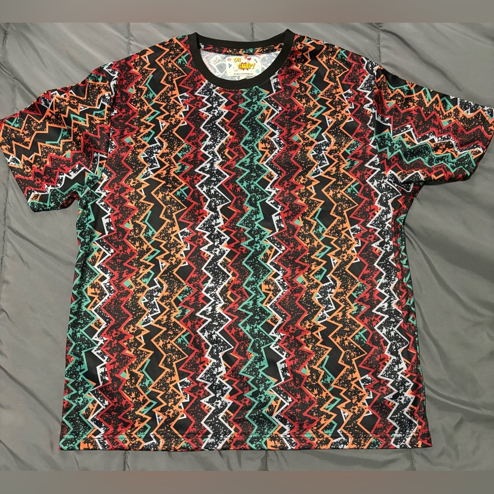 Oh Snap by Drill Clothing Co skater shirt size 2XL